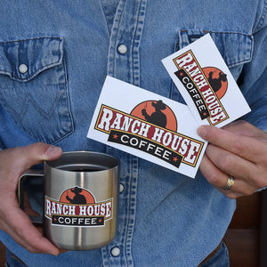 Ranch House Coffee Decals (Set of 2)