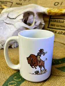 "Buckin' Buffalo" Mug