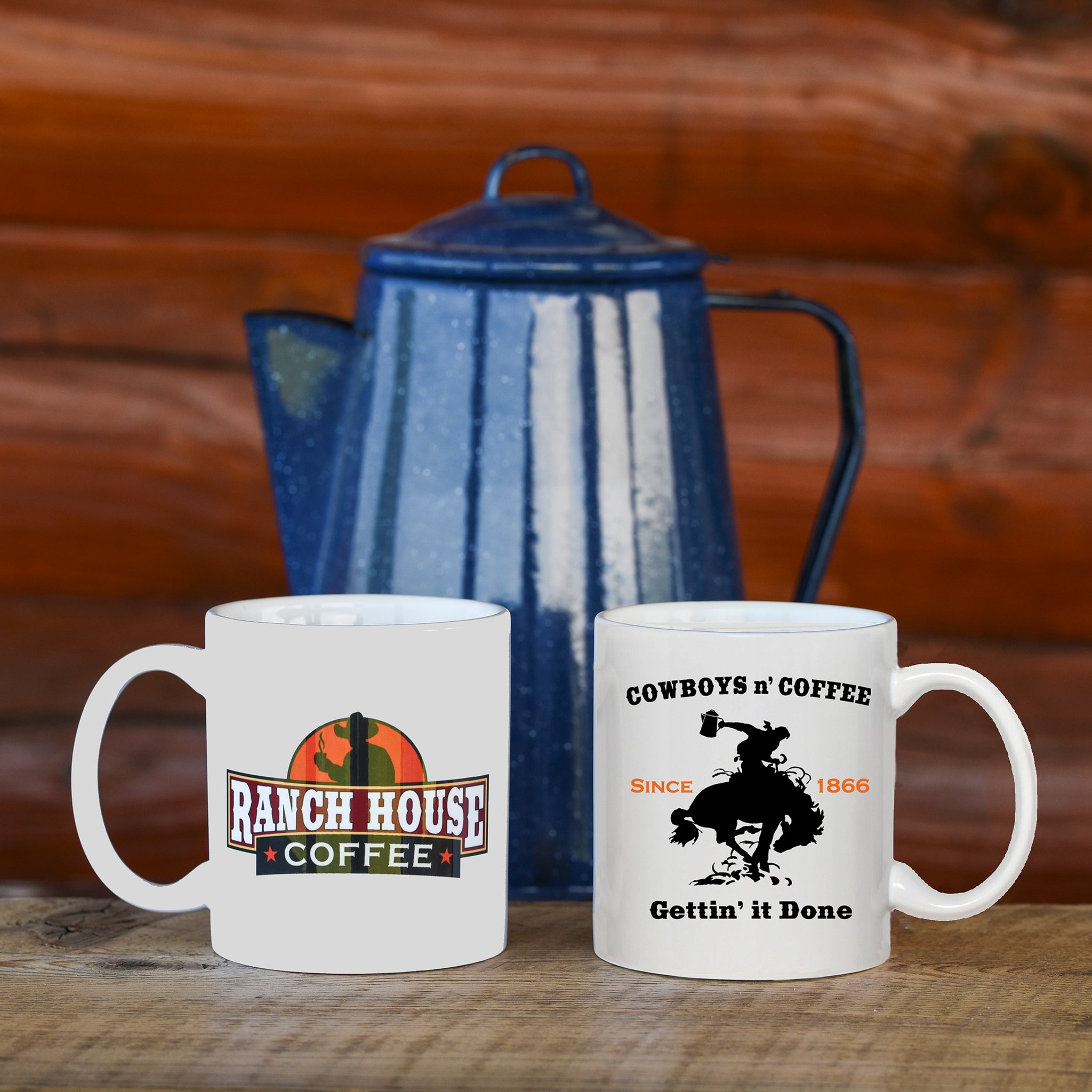 Cowboys n' Coffee Mug – Ranch House Coffee LLC